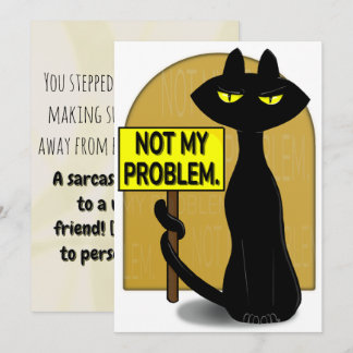Bad Boogie Funny Thank You Card 