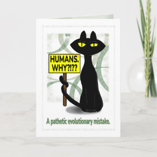 Bad Boogie Funny Thank You Card