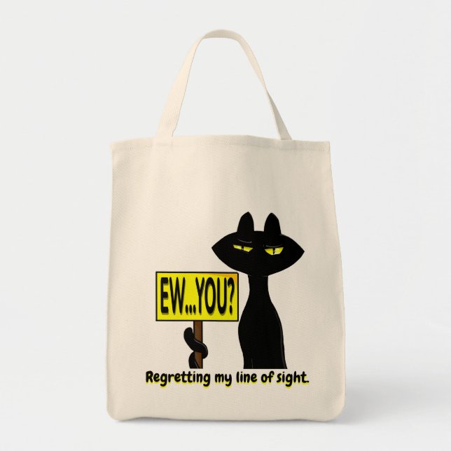 Bad Boogie Funny Tote Bag - Ew...You? (Front)