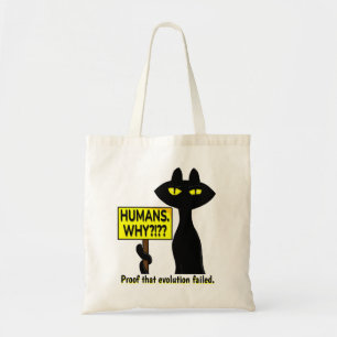 Bad Boogie Funny Tote Bag - Humans. Why?