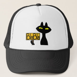 Bad Boogie -The Cat- "BlaBla" funny Trucker Hats