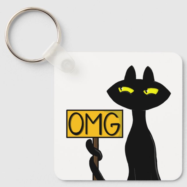 Bad Boogie -The Cat- funny Keychains (Front)