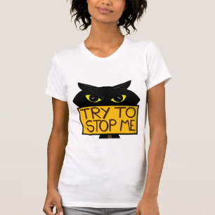 Bad Boogie -The Cat- "Try To" Womwn's T-Shirts