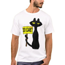 Bad Booglie Funny Do I Care? T-Shirt