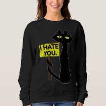 Bad Booglie Funny I Hate You T-Shirt