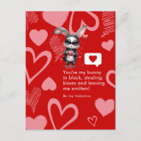 Bad Boy Bunny Love Thief Boyfriend Valentine's Day