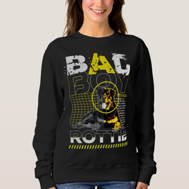 Bad Boy Rottweiler Sweatshirt (Front)