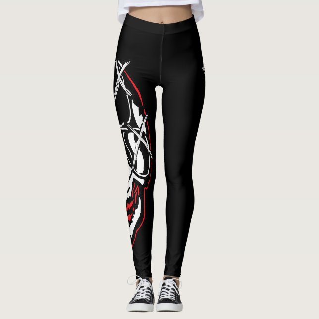 Bad Boyz Support Leggings (Front)