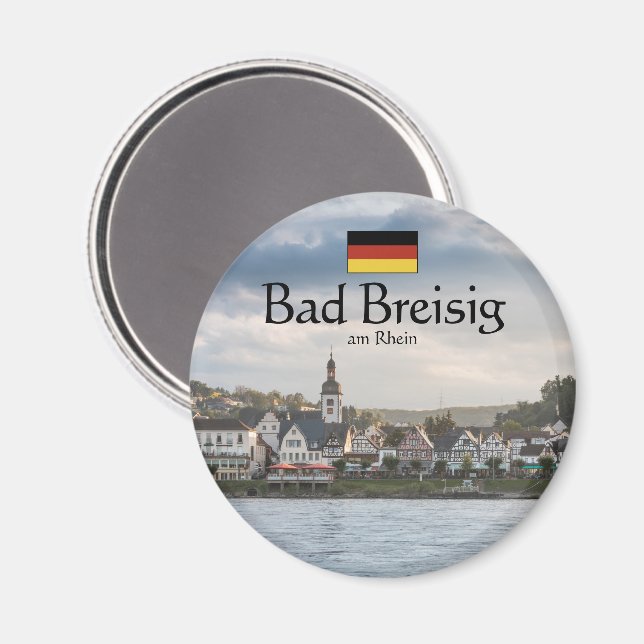 Bad Breisig Souvenir Magnet (Front/Back)