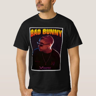 bad bunny collage great rapper T-Shirt