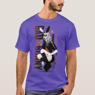 Bad Bunny Edgy Bunny Woman T-Shirt