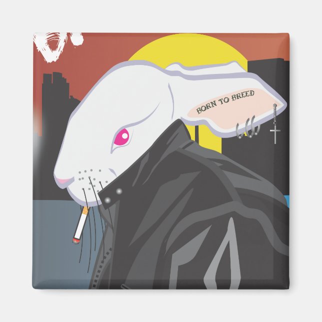 BAD BUNNY MAGNET (Front)