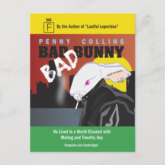 BAD BUNNY POSTCARD (Front)