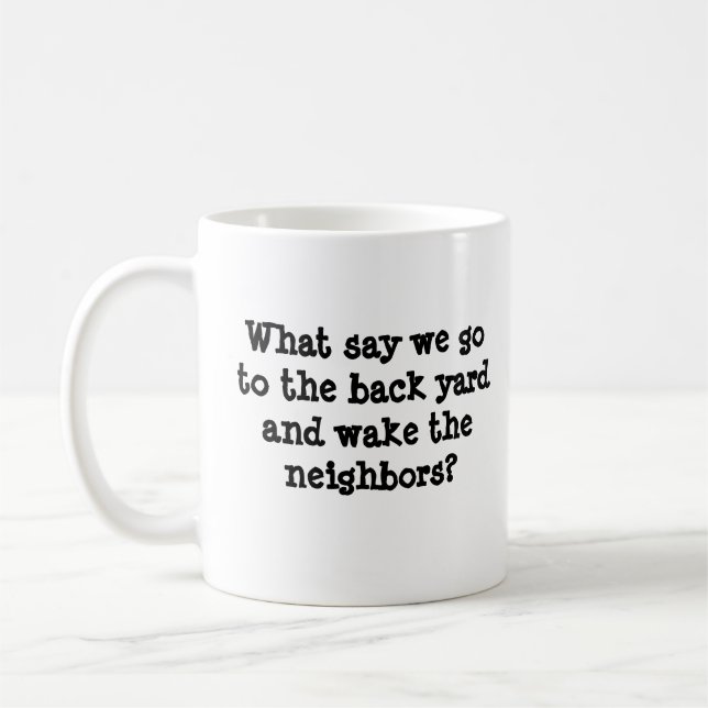 Bad Cat Pick Up Lines #2 Coffee Mug (Left)