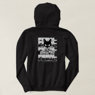 BAD CAT SERIES – Street Rebel Cat Hoodie
