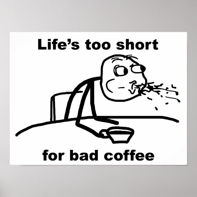 Bad Coffee Poster (Front)