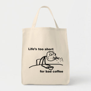 Bad Coffee Tote Bag