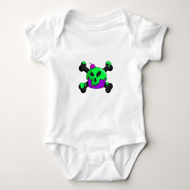 bad cupeycake baby bodysuit (Front)
