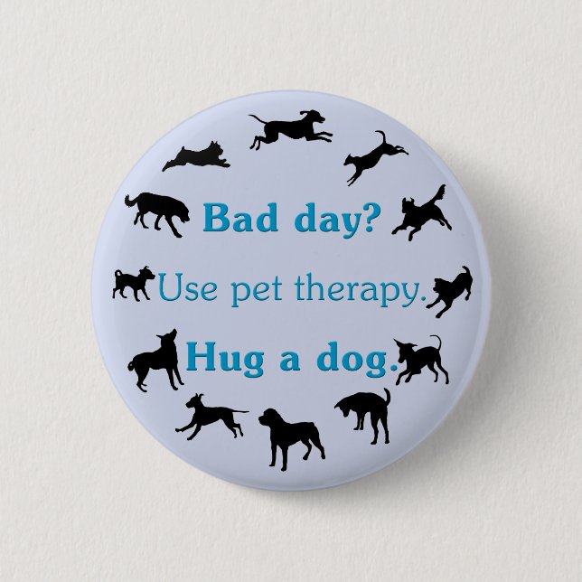 Bad Day 6 Cm Round Badge (Front)