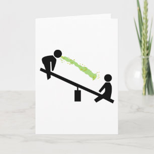 Bad Day at the Playground Card