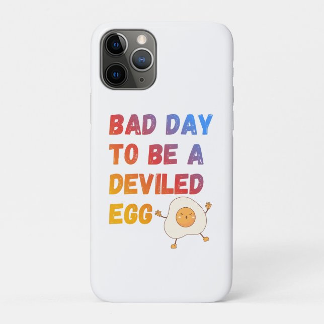 Bad Day to Be a Deviled Egg Case-Mate iPhone Case (Back)