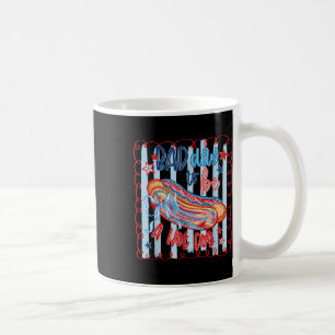 Bad Day To Be A Hotdog 4th Of July Coquette Bow Coffee Mug