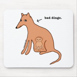 "Bad Dingo" Mouse Pad