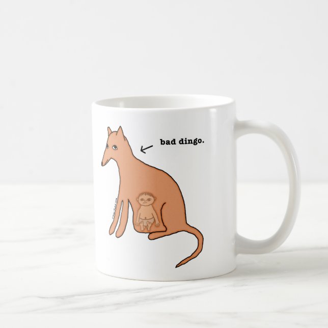 "Bad Dingo" Mugs (Right)