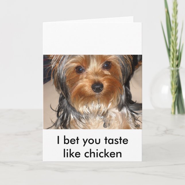 Bad Dog Card (Front)