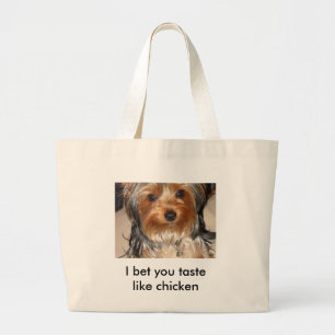 BAD DOG LARGE TOTE BAG