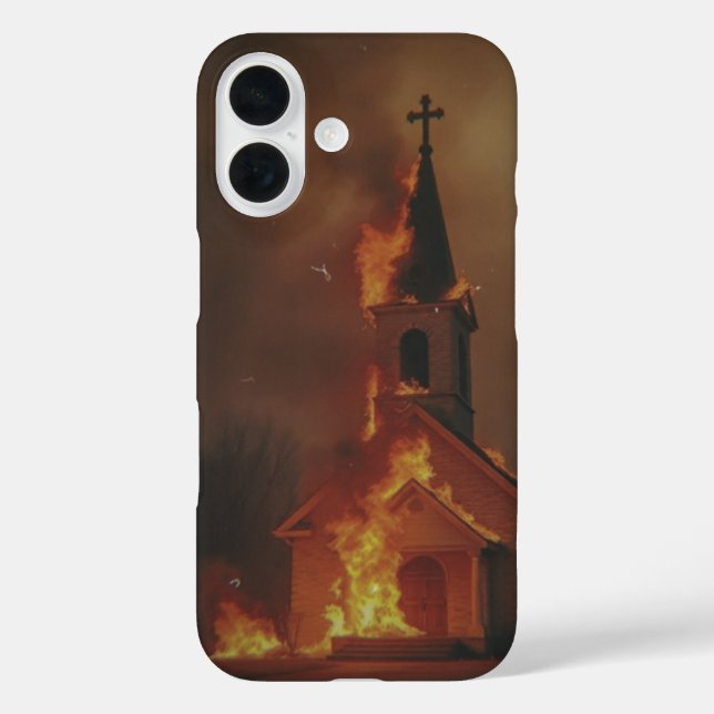 Bad dream of church Case-Mate iPhone case (Back)