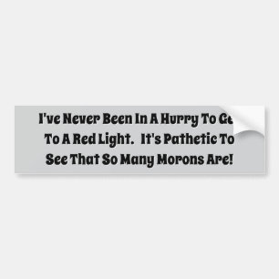 Bad Drivers Bumper Sticker
