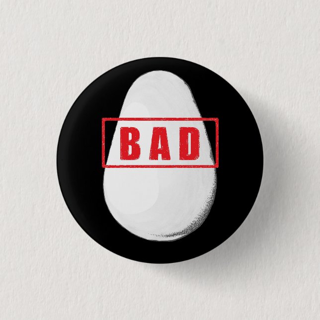 Bad Egg Pin (Front)