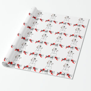 Bad Frosty Wrapping Paper