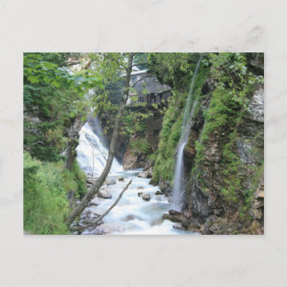 Bad Gastein upper falls Postcard