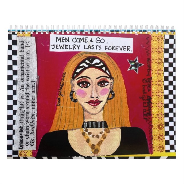 Bad Girl Art calendar (Cover)