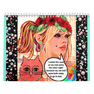 Bad girl art calendar