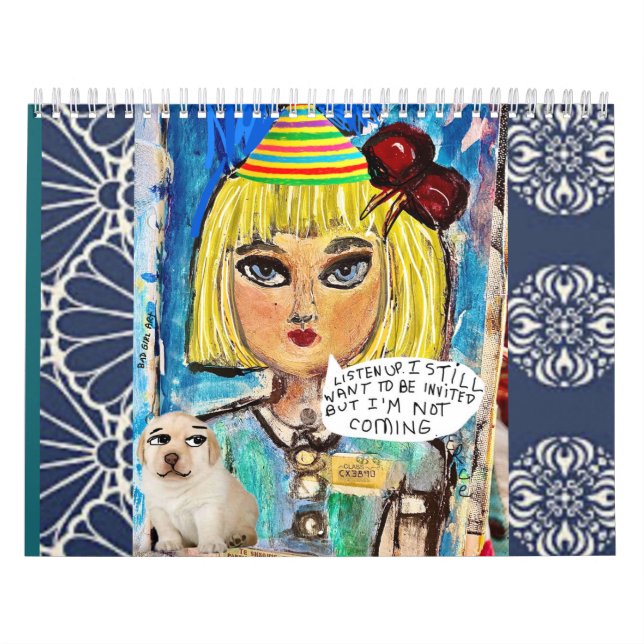 Bad girl art calendar (Cover)