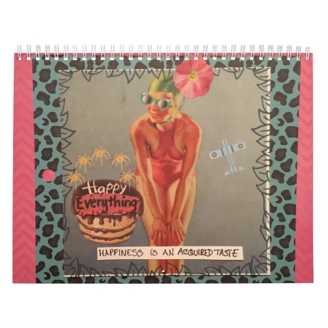 Bad girl art calendar-happiness is an acquired tas calendar (Cover)