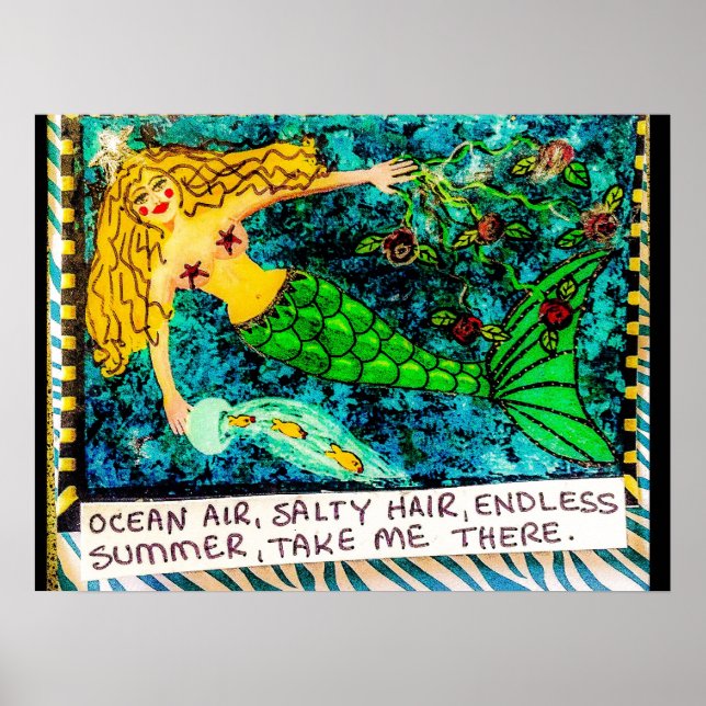 Bad girl art print on archival paper (Front)