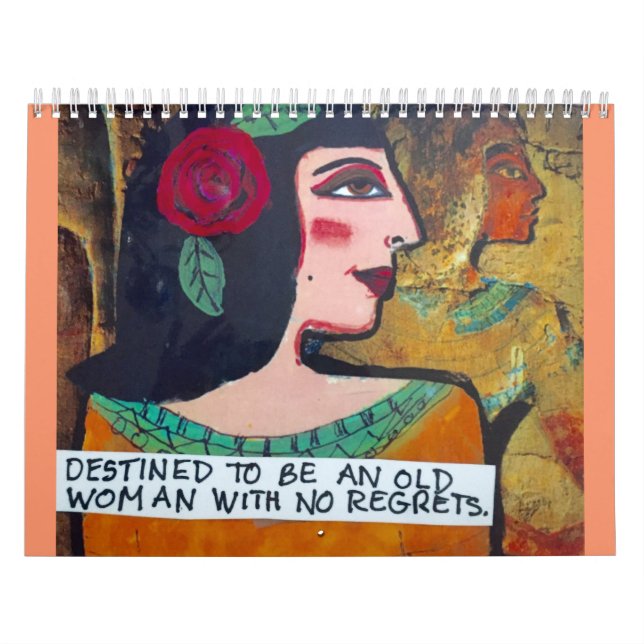 BAD GIRL DESTINED TO HAVE NO REGRETS CALENDAR (Cover)