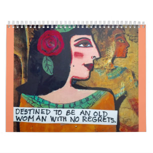 BAD GIRL DESTINED TO HAVE NO REGRETS CALENDAR