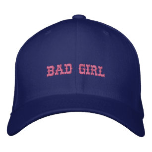 BAD GIRL EMBROIDERED HAT