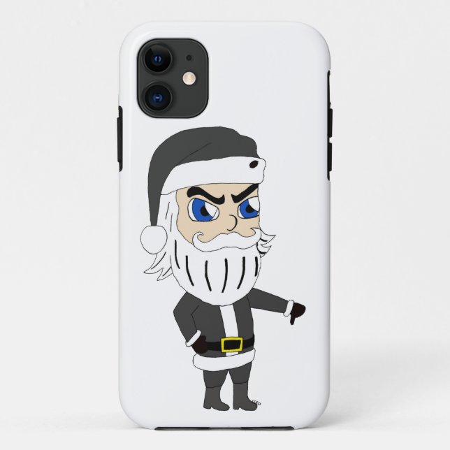 bad guy santa claus  Case-Mate iPhone case (Back)