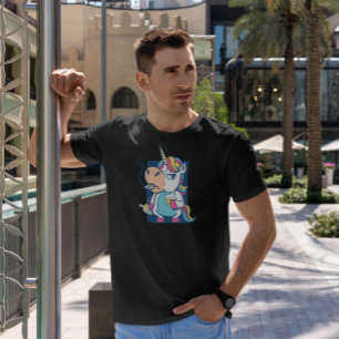 Bad Habits Unicorn   T-Shirt