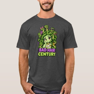 Bad Hair Century – Cute Medusa Greek Mythology Hum T-Shirt