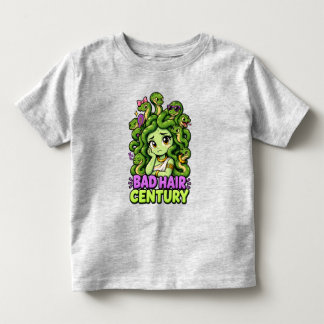 Bad Hair Century – Cute Medusa Greek Mythology Hum Toddler T-Shirt