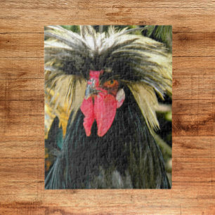 Bad Hair Chicken Photo Jigsaw Puzzle
