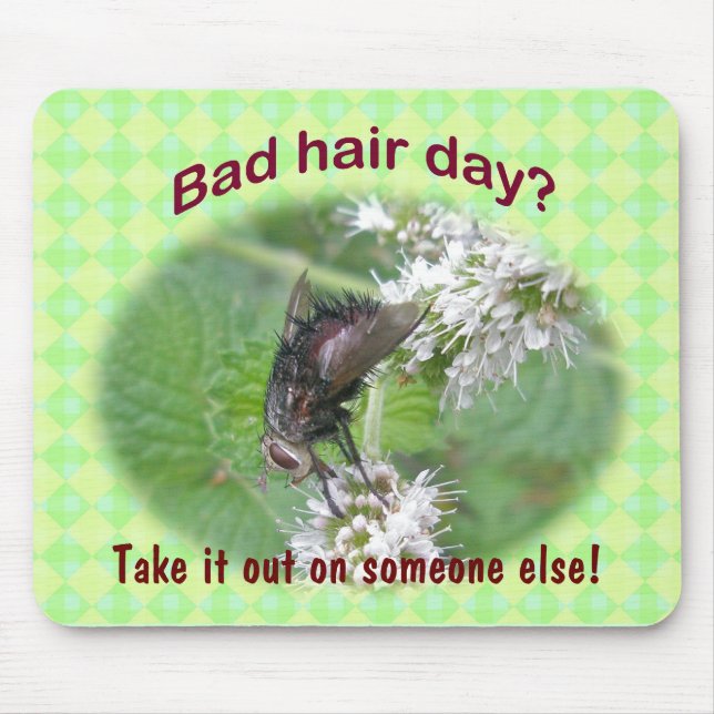 Bad Hair Day Fly Coordinating Items Mouse Pad (Front)