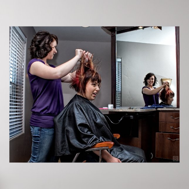 Bad hair day poster (Front)